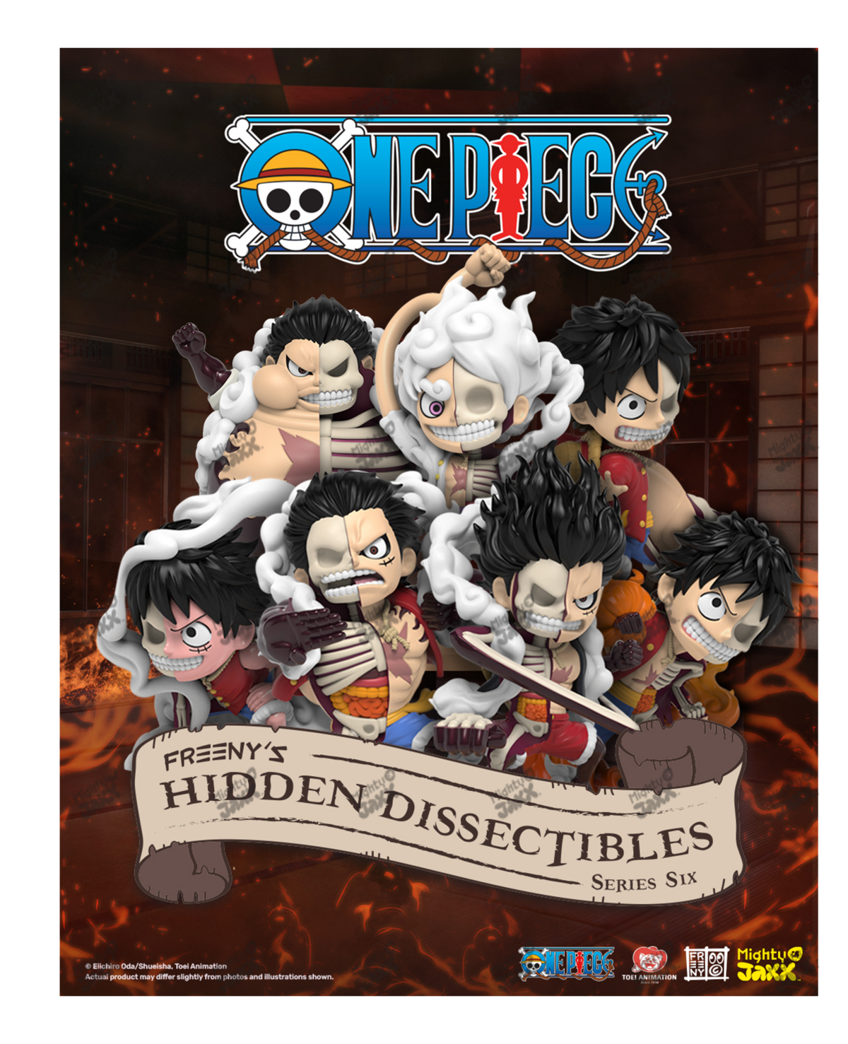 Mighty Jaxx Freeny's Hidden Dissectibles: One Piece série 1