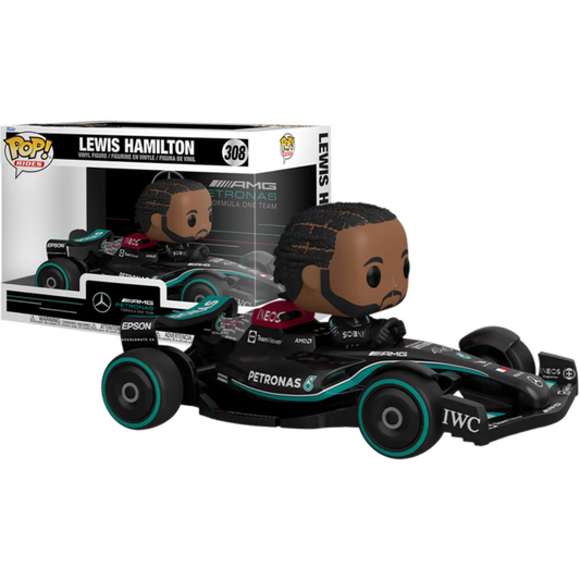 Funko Pop! Rides Super Deluxe Lewis Hamilton Mercedes AMG Petronas F1 Team (Formula 1)