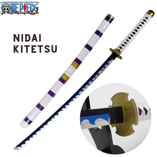 Anime Wooden Sword - Nidai Kitetsu (Luffy)