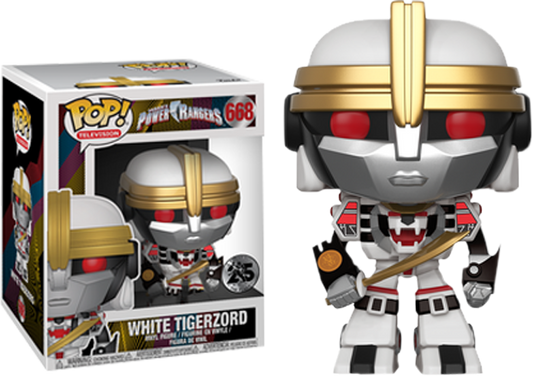 Funko Pop! White Tigerzord (Power Rangers)