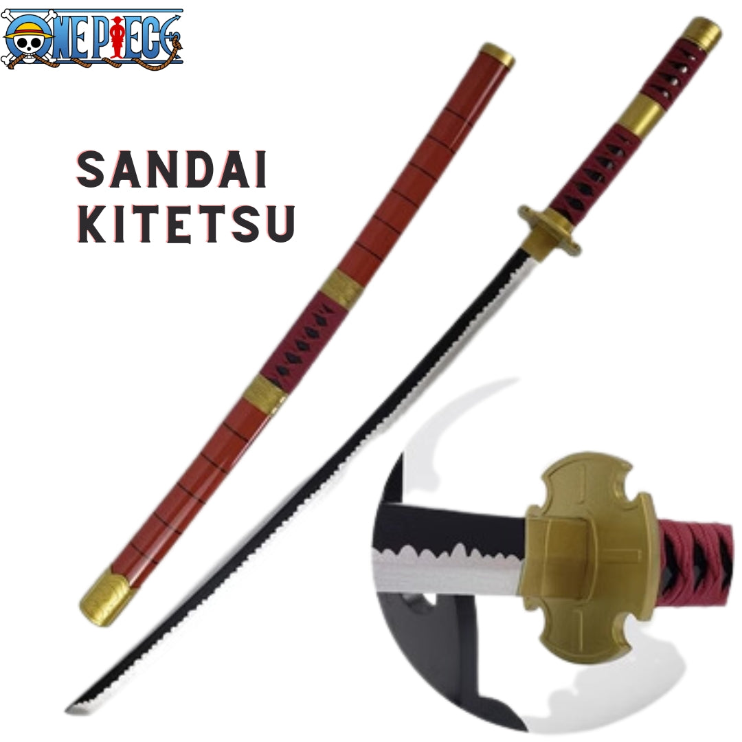 Anime Wooden Sword - Sandai Kitetsu (Zoro) – SubtleWeebClub