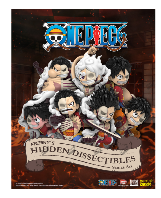 Mighty Jaxx Freeny's Hidden Dissectibles: Series 6 Luffy's Gears Edition